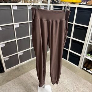 Old Navy Active Powersoft Brown High Rise Go Dry Jogger XL Tall